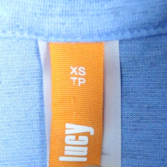 Lucy Blue Fitted Polo Shirt - Picture 6 of 6